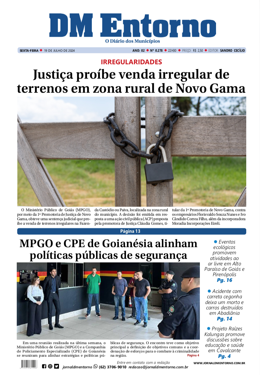 Edição EDIÇÃO2024-07-19